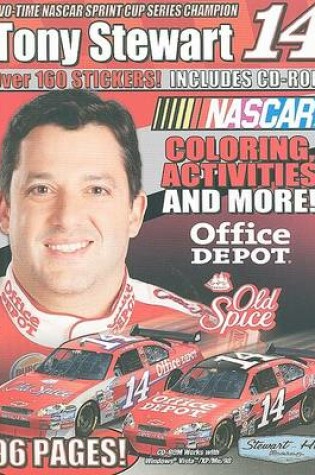 Cover of Tony Stewart Coloring and Activity Book