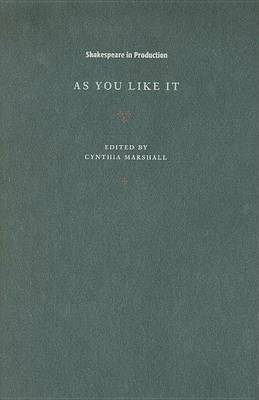 Book cover for As You Like It. Shakespeare in Production