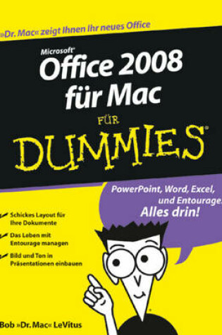 Cover of Office 2008 Fur Mac Fur Dummies