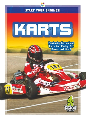 Book cover for Start Your Engines!: Karts