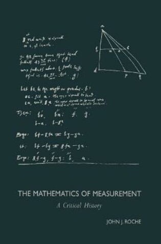 Cover of THE MATHEMATICS OF MEASUREMENT