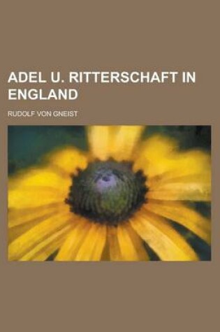 Cover of Adel U. Ritterschaft in England
