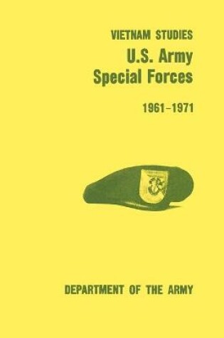 Cover of U.S. Army Special Forces 1961-1971 (U.S. Army Vietnam Studies Series)