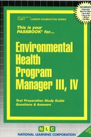 Cover of Environmental Health Program Manager III, IV