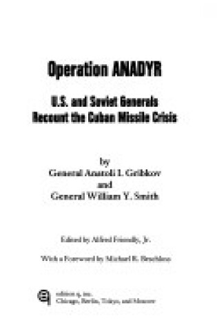 Cover of Operation Anadyr