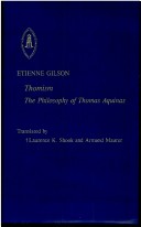 Cover of Thomism