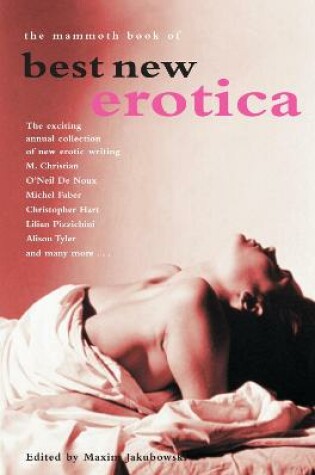 Cover of The Mammoth Book of Best New Erotica: Volume 3