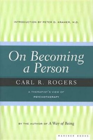 Cover of On Becoming a Person
