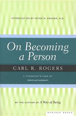 Book cover for On Becoming a Person