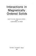 Book cover for Interaction in Magnetically Ordered Solids