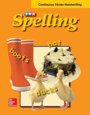 Cover of SRA Spelling, Student Edition - Continuous Stroke (softcover), Grade 2