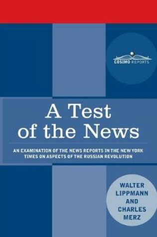 Cover of A Test of the News