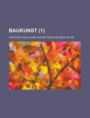 Book cover for Baukunst (1 )