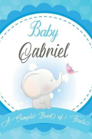 Cover of Baby Gabriel A Simple Book of Firsts