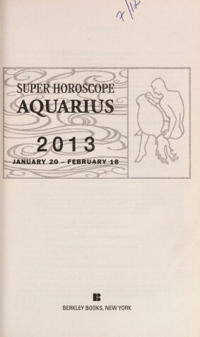 Cover of Super Horoscope Aquarius