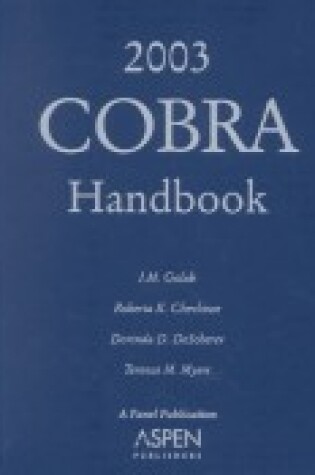 Cover of Cobra Handbook 2003