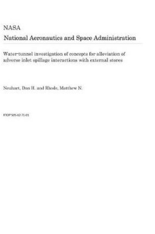 Cover of Water-Tunnel Investigation of Concepts for Alleviation of Adverse Inlet Spillage Interactions with External Stores