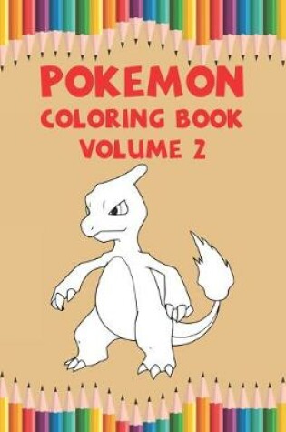 Cover of Pokemon Coloring Book Volume 2