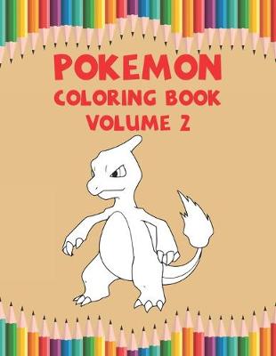 Book cover for Pokemon Coloring Book Volume 2