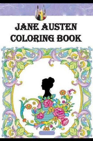 Cover of jane austen coloring book