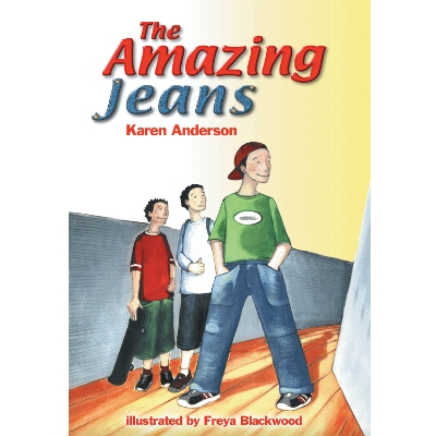 Book cover for The Amazing Jeans