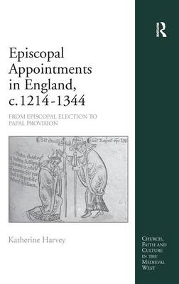 Book cover for Episcopal Appointments in England, c. 1214–1344