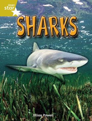 Book cover for Rigby Star Independent Year 2 Gold Non Fiction Sharks Single