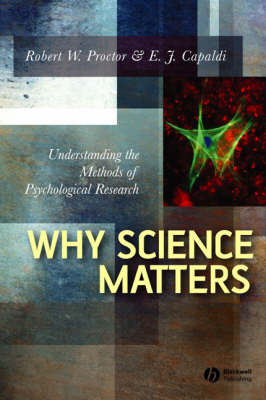 Book cover for Why Science Matters