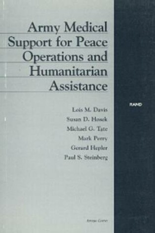 Cover of Army Medical Support for Peace Operations and Humanitarian Assistance