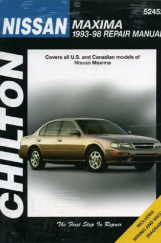 Cover of Nissan Maxima 1993-98 Repair Manual