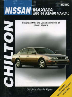 Book cover for Nissan Maxima 1993-98 Repair Manual