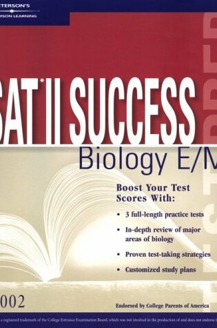 Cover of SAT II Success