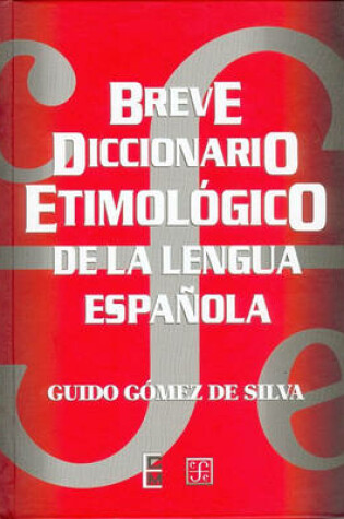 Cover of Breve Diccionario Etimologico de La Lengua Espanola