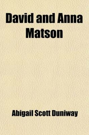 Cover of David and Anna Matson