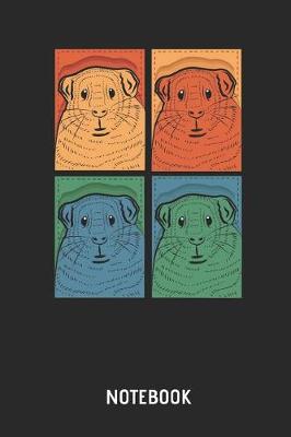Book cover for Guinea Pig Pop Art Notebook