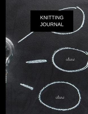 Book cover for knitting journal ideas ideas