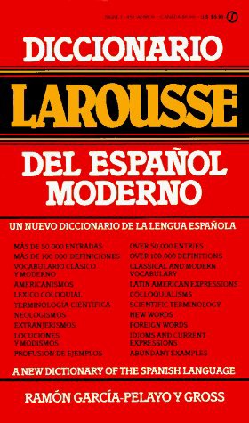 Book cover for Diccionario Larousse del Espanol Moderno