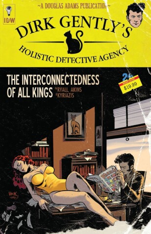 Book cover for Dirk Gently's Holistic Detective Agency: The Interconnectedness of All Kings
