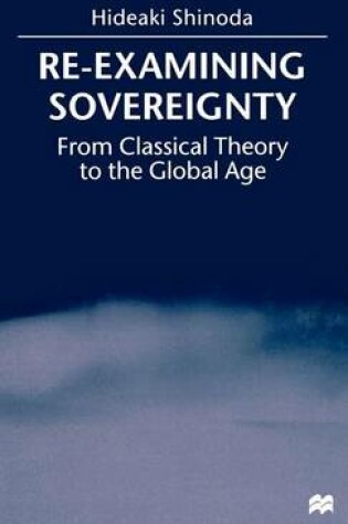 Cover of Re-Examining Sovereignty