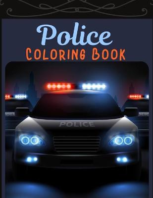 Book cover for Police Coloring Book