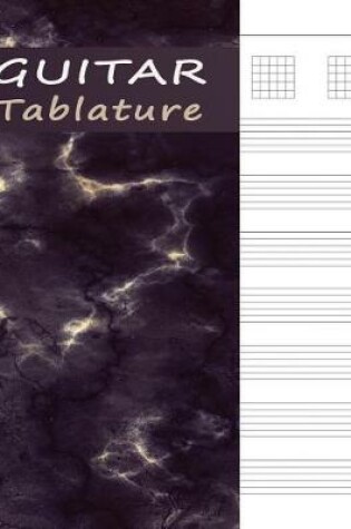 Cover of Guitar Tab Manuscript Book