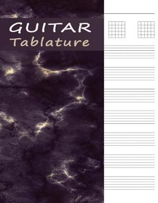 Book cover for Guitar Tab Manuscript Book