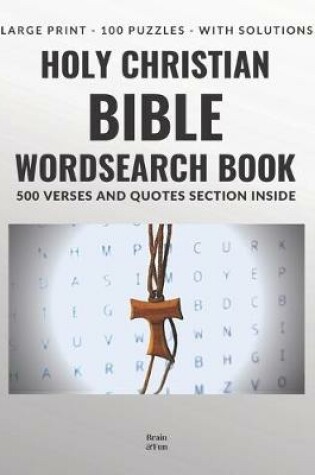 Cover of Holy Christian Bible Wordsearch Book