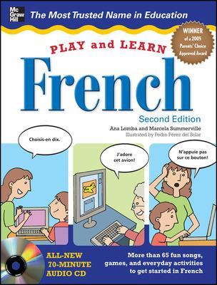 Book cover for Play and Learn French with Audio CD