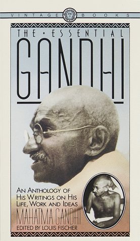 Book cover for The Essential Gandhi