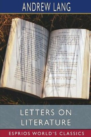 Cover of Letters on Literature (Esprios Classics)