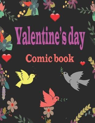 Book cover for Valentine's day comic book