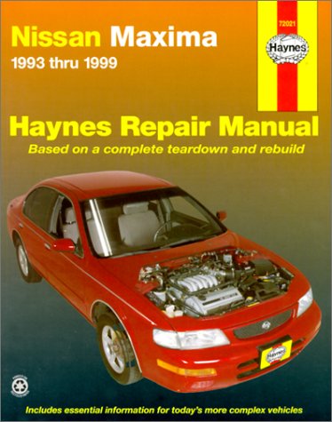 Book cover for Nissan Maxima Automotive Repair Manual