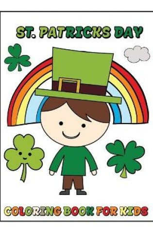 Cover of st. Patrick's day coloring book for kids