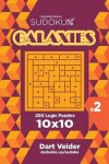 Book cover for Sudoku Galaxies - 200 Logic Puzzles 10x10 (Volume 2)